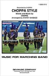 Choppa Style Marching Band sheet music cover